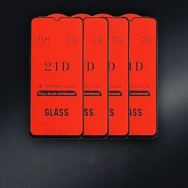 Direct shipment from source factory 21d tempered glass screen protector for Samsung 21d screen protector
