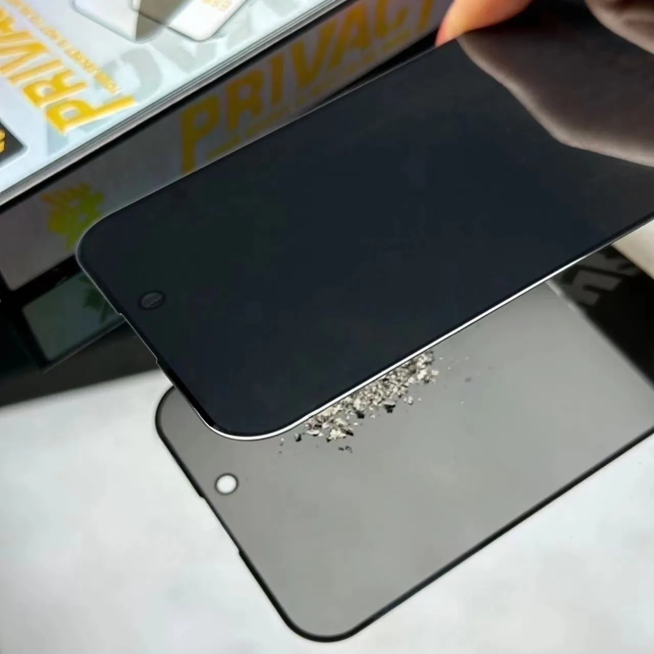 privacy screen protector for iphone 14 pro max anti spy privacy screen protector esd screen protector