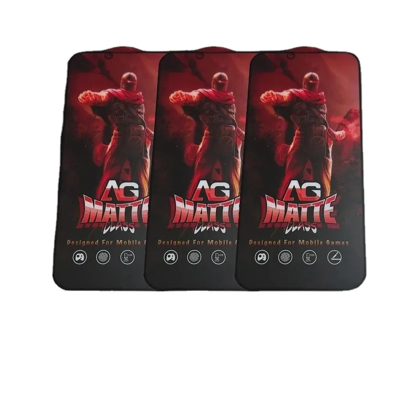 2023 Matt Anti Glare Screen Protector Tempered Glass Matte Screen Protector Supplier screen protector for iphone 15 14 13 promax