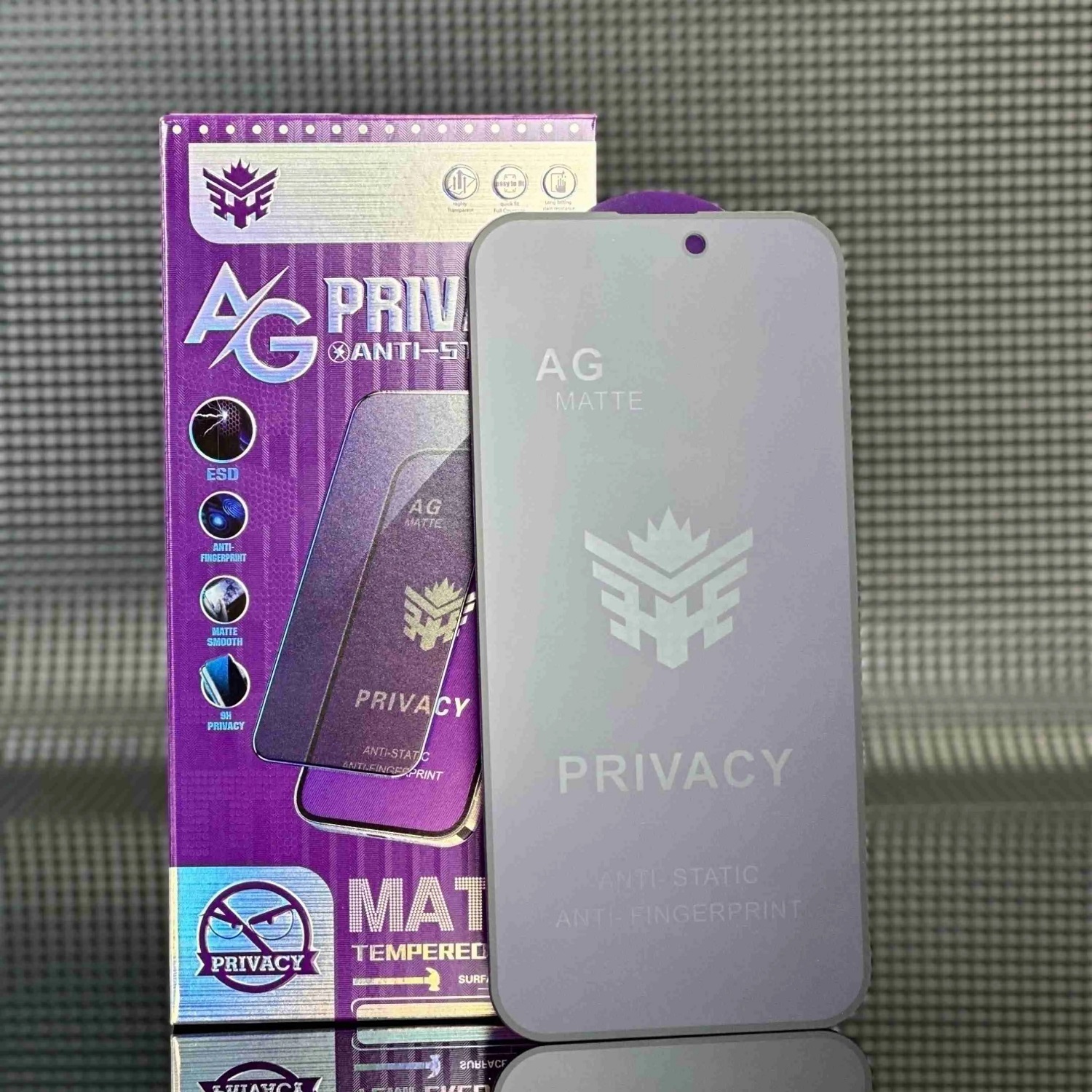 Suitable for all mobile phones matte tempered glass screen protector matte ag screen protector privacy